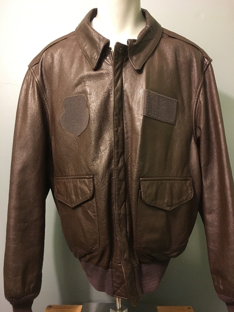 40s Type A-2 leather flight jacket ジャケット