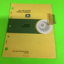 John Deer 141-151-161 Vacuum Sweepers Parts Catalog