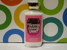 BATH  BODY WORKS  TWISTED PEPPERMINT 24 HOUR MOISTURE BODY LOTION  8 OZ