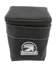 Gatorback B608 Zippered Add-On Pouch. Attachable & Tool Belt Ready. 