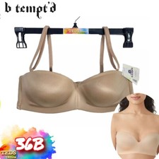NWT b.tempt'd by Wacoal 36B Future Foundation Wireless Strapless Bra 954281 Nude