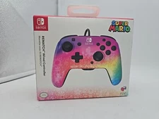 PDP REMATCH Wired Gaming Controller for Nintendo Switch -Super Mario