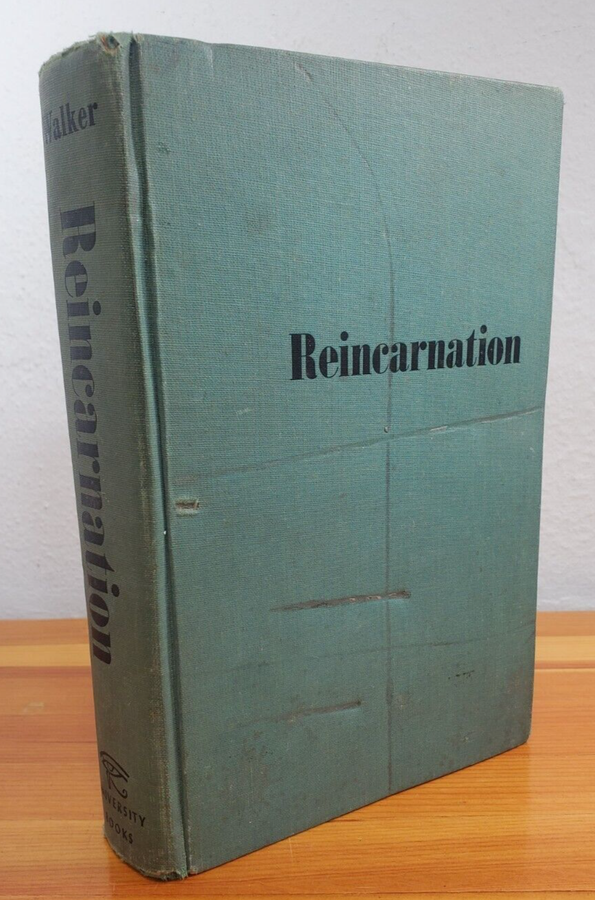 Reincarnation a Study of Forgotten Truth by E. D. Walker 1965 Hard cover