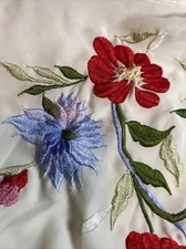 Josie Natori Kimono Robe Small Embroidered Floral-Go Softly Babydoll Chemise Med