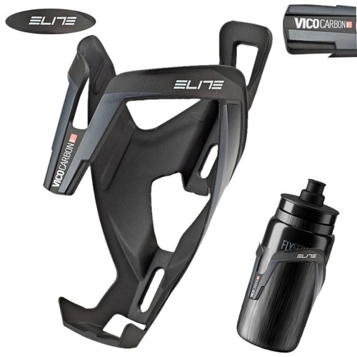 ELITE Vico Carbon Mat Cestino bottiglia/nero CARBONIO 25 grammi260741