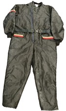 Vtg Igloo Snow Snowmobile Ski Suit Ice Fishing Shoe Made in USA Mens XL Black