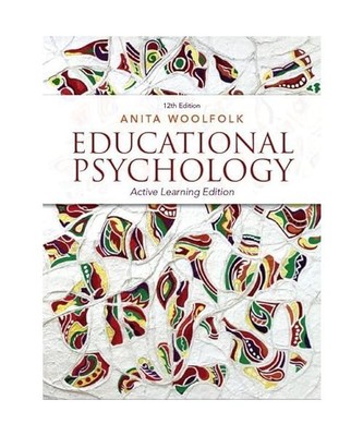 Educational Psychology: Active Learning Edition, Video-Enhanced Pearson Etext --