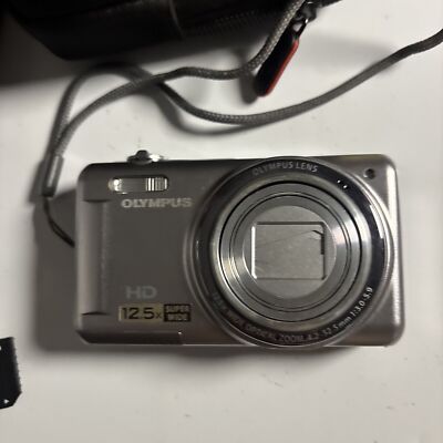 Olympus VR-320 Digital Camera 1GB SD Card With Case 14MP | eBay