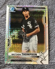 2021 Bowman Chrome Mojo Refractor Matthew Thompson