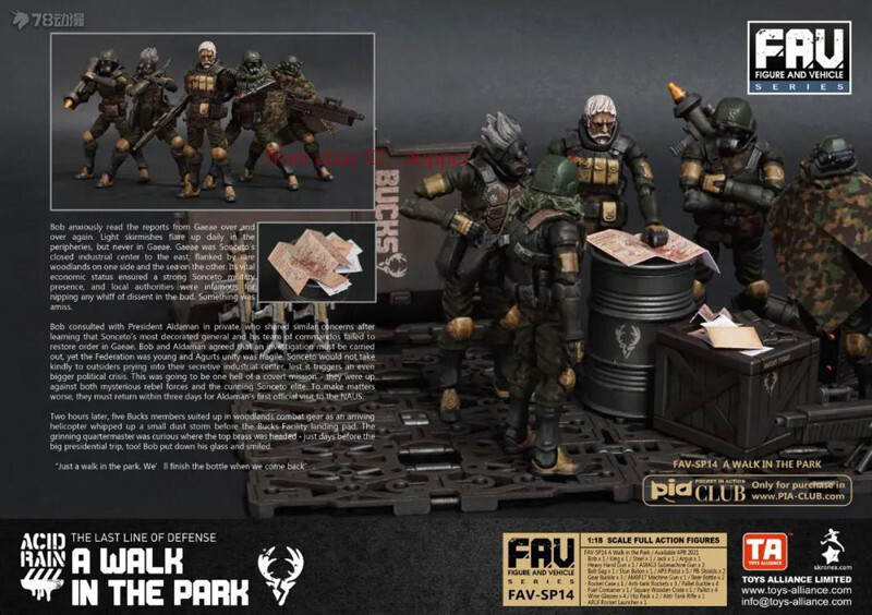 Acid Rain World 1/18 Fav-Sp14 A Walk In The Park Bucks Team