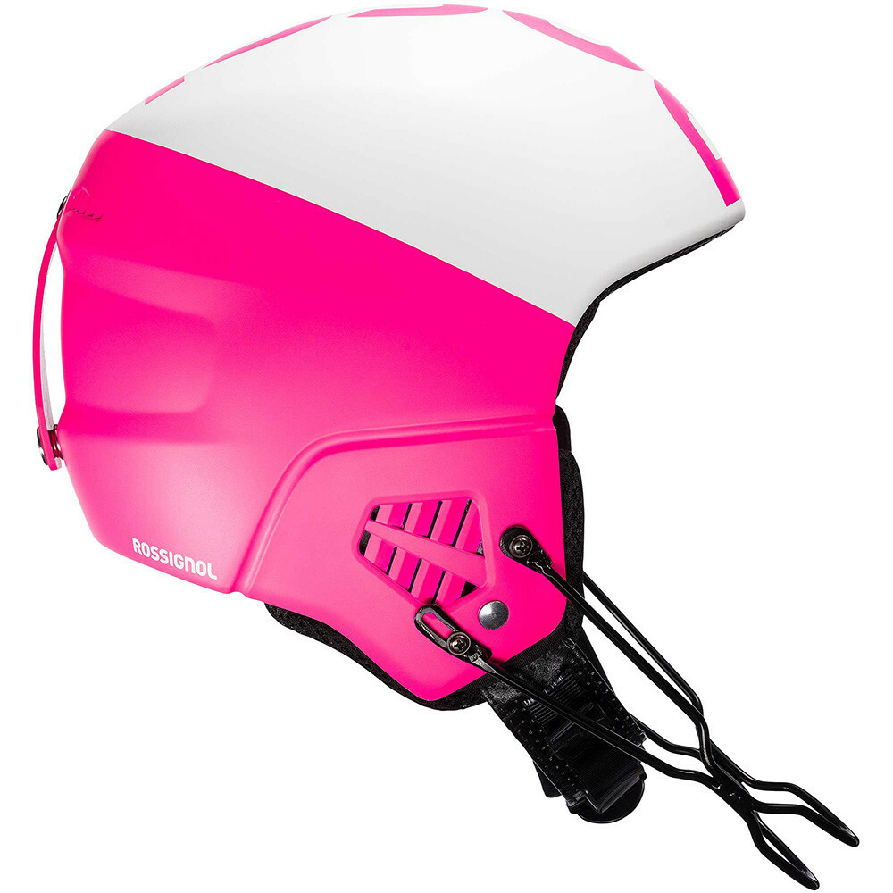 Casque de ski Hero 9 FIS Impacts W avec mentonnière de protection blanche
