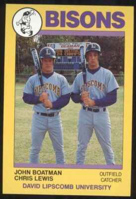 1986 87 88 89 92 David Lipscomb Univ Bisons, Opened Sets, Choose Player Lots!