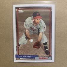 2017 Topps Archives Lou Boudreau Cleveland Indians #232