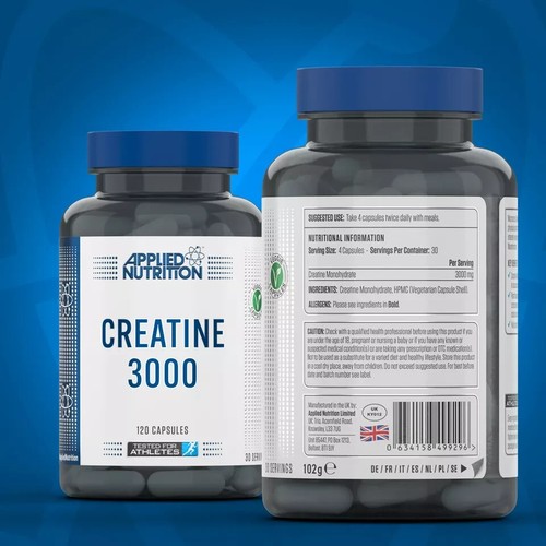 Applied Nutrition - Creatine Monohydrate Capsules - Picture 4 of 6