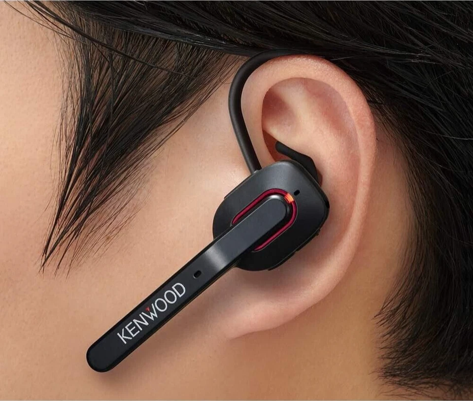 NEW JVC KENWOOD KH-M500-B Single Ear Headset Bluetooth Multi-point Black Japan - Image 3 of 4