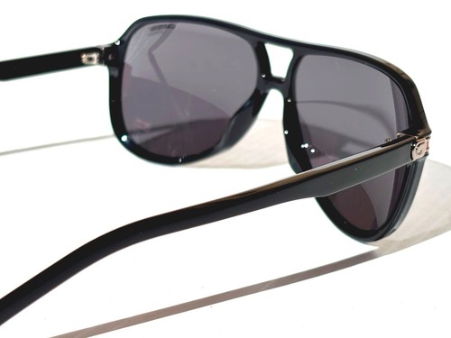 NEW CARRERA Polished Black & Red UV Protective Grey Lens Sunglass 1045/S 807IR - Picture 5 of 22