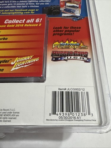 2016 JOHNNY LIGHTNING CLASSIC GOLD 1981 DATSUN 208ZX TURBO - Picture 6 of 6