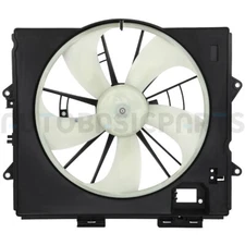 For 2009-2014 Cadillac CTS Left or Right Side Radiator Cooling Fan Assembly