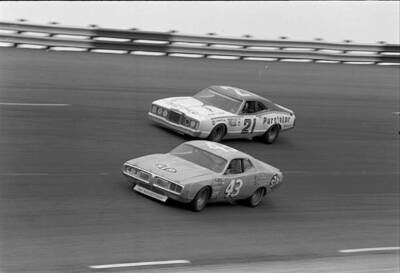 Richard Petty had pole position and finished third David 1974 Old Photo 4