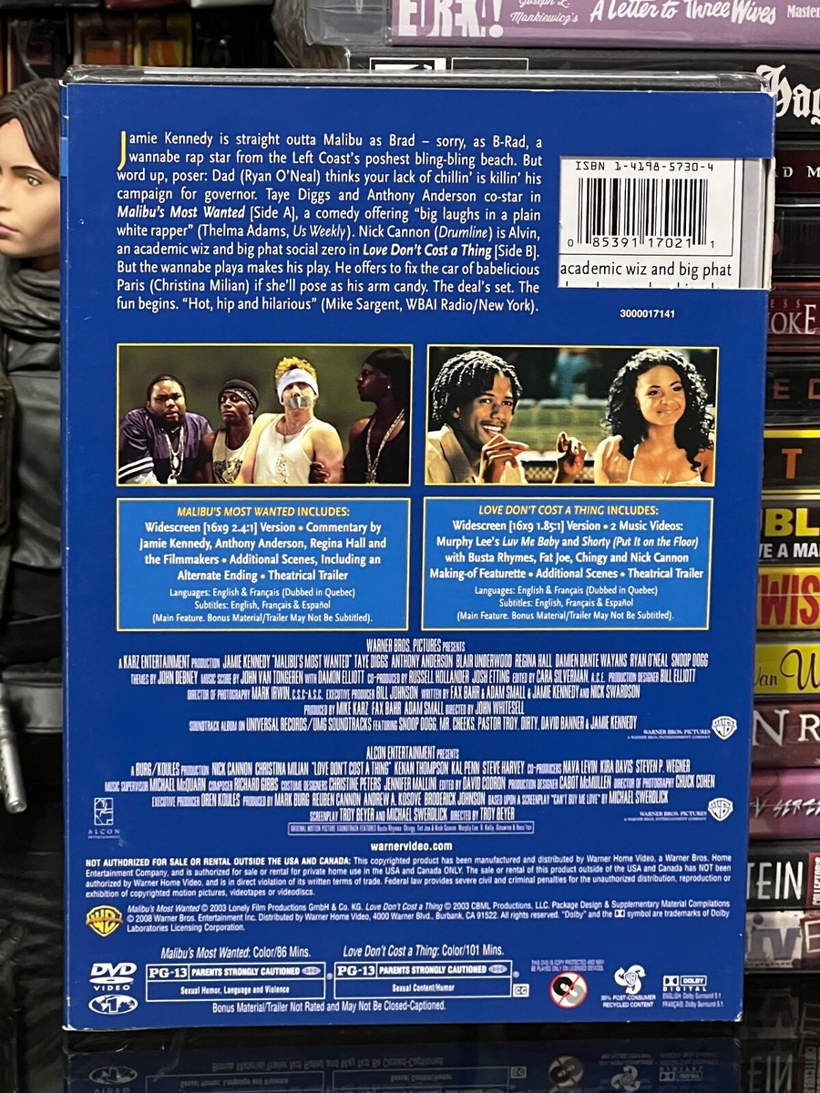 Malibu's Most Wanted / Love Don't Cost a Thing (DVD) Anthony