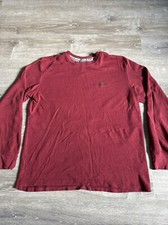 Team RealTree Men's Red Thermal Long Sleeve Shirt Size XL