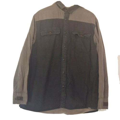 Long Sleeve Navy Gray Shirt 