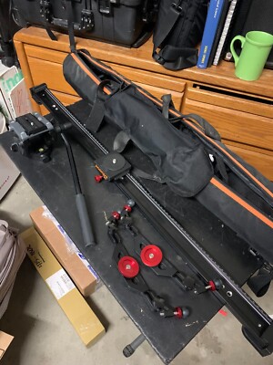 Konova Camera Slider K2 36'' with Manfroto Fluid Drag System