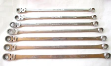 Matco 7 Piece Ratcheting Flex Head 12 Point Wrench. Metric. 10 to 16mm. RFBZXLM