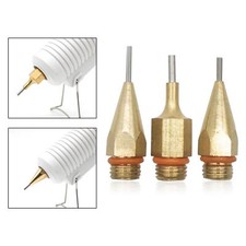 3x Hot Melt Glue Tool Nozzle Small Aperture Needle Melting Glue Tool Use