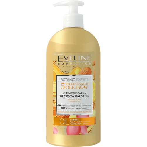 Eveline Botanic Expert 5 Precious Oils Ultra Nourishing Body Oil Lotion