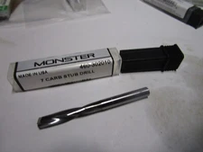 #7 (.2010") Screw Machine Stub Carbide Drill 135° Split Pt Bright Finish