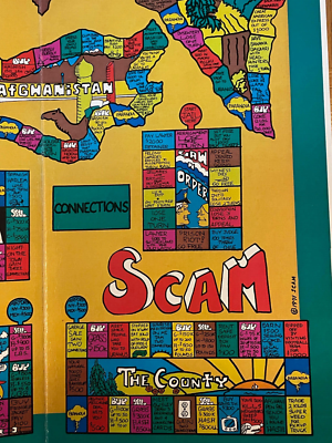 Jeu De Société SCAM Deluxe Edition - Contrebande Internationale - 1971 - Rare