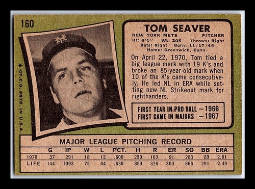 1971 Topps Baseball Cards 1-263 - You Pick - aaalvins - Picture 97 of 193