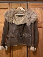 Women's Leather/faux Fur Jacket ~ Madison Creek