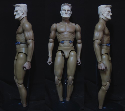 Marv SIN CITY CUSTOM RESIN UNPAINTED HEAD SCULPT Action figure 1/6 scale - Foto 3 di 4