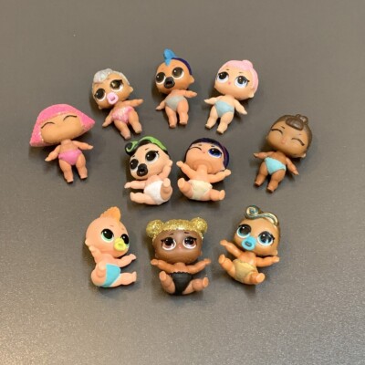 Rare10 LOL Surprise Lil Sister Doll UNICORN Queen Bee Kitty Color