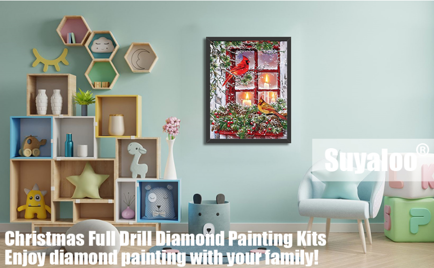 Christmas Diamond Painting Kits for Adults 5D Diamond Art Kits for