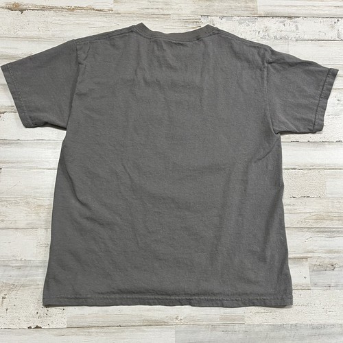 Gildan Junior Teens' Just Chill Peace Sign Tie Dye T-shirt Size XL (14-16) Gray - Picture 3 of 6