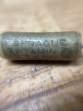 Vintage 1970s 0.033uf 300v Sprague Vitamin Q Guitar Amp Capacitor Tone Monster