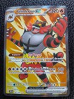 Carte Pokémon Félinferno EX Secrète 187/162 FA EV5 TEF Forces Temporelles FR