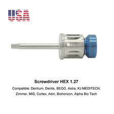 Implant Abutment Locator Driver Prosthetic Kit Screwdriver Hex Multi-Unit Osstem