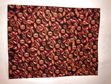15" W X22" 100 Cotton Fabric Coffee Beans