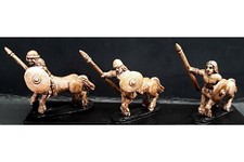 15mm Fantasy Beastmen Cavalry Centaurians with Spears & Shields (4 figures)
