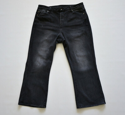 G-STAR CODAM HIGH KICK FLARE 7/8 WMN Women's Jeans Damen Jeans Gr. W34/L30 Black