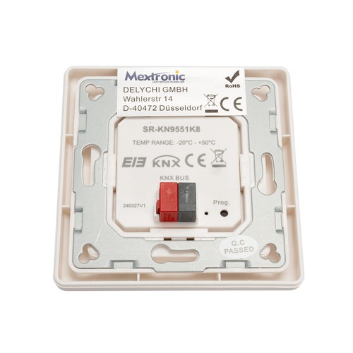LED CONNEX KNX Wallpanel SR-KN9551K8 mit Push Tasten - Bild 3 von 3