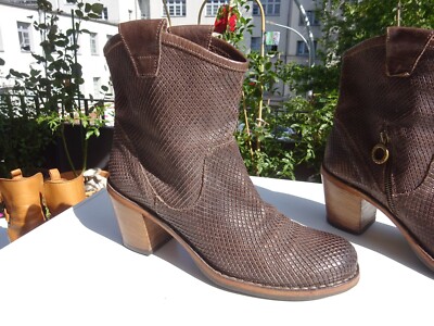 FIORENTINI BAKER FIORENTINI+BAKER Damen Schuhe Stiefel Leder Italy Gr.40 TOP