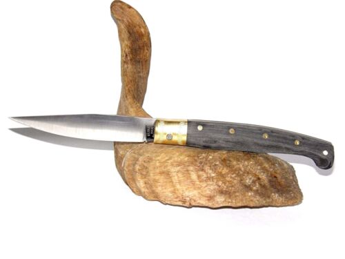 KNIFE COLTELLO 33 CM SARDEGNA SARDO PATTADA MANICO IN RESINA nera lavastoviglie - Foto 1 di 1