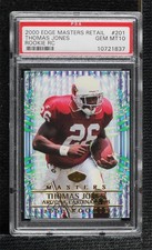 2000 Collector's Edge Masters Retail Thomas Jones #201 PSA 10 GEM MT 8y6