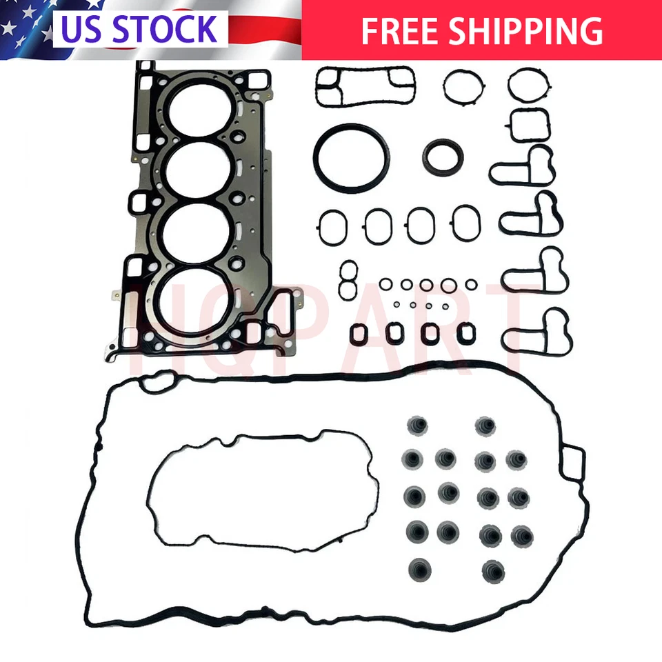 Head Gasket Kit For Jeep Wrangler Grand Cherokee 2.0T 68425880AA Foto 3 de 4