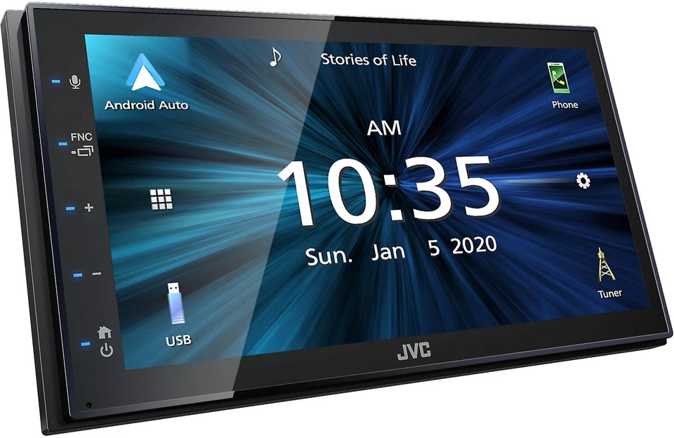 JVC KW-M56BT Digital Multimedia Receiver w/ fixed 6.75" Touchscreen Monitor - Image 2 of 4